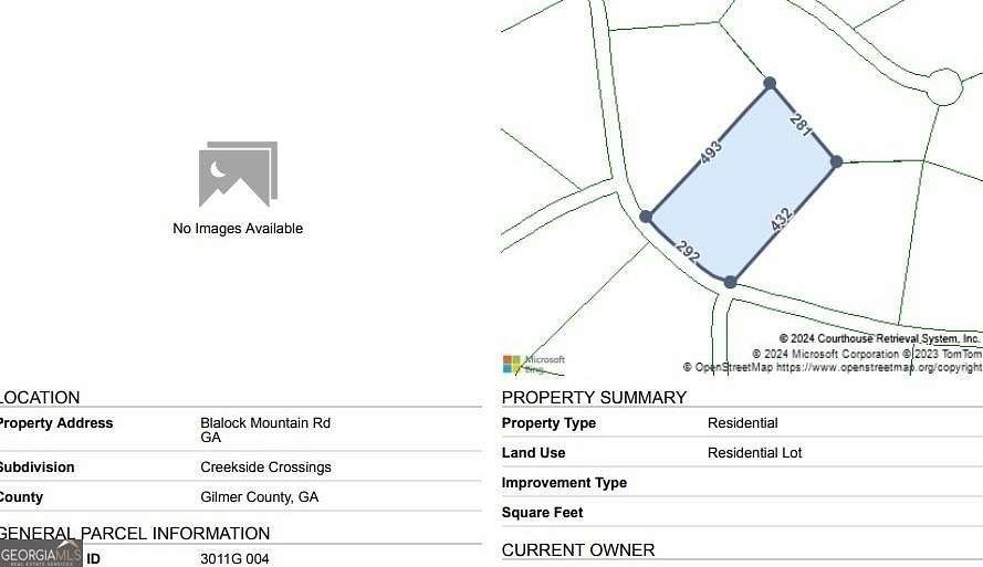 3.25 Acres of Residential Land for Sale in Talking Rock, Georgia