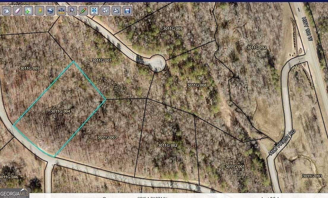 3.3 Acres of Residential Land for Sale in Talking Rock, Georgia