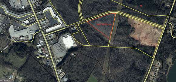16.3 Acres of Commercial Land for Sale in Commerce, Georgia