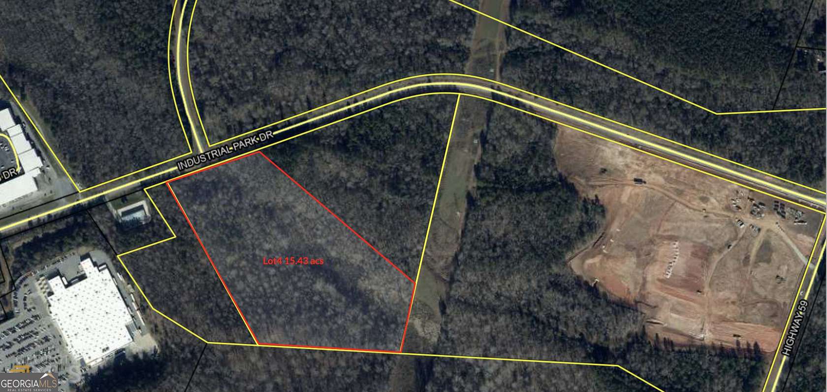 15.4 Acres of Commercial Land for Sale in Commerce, Georgia
