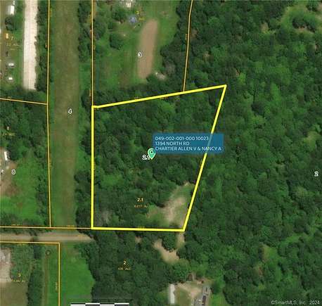4.2 Acres of Residential Land for Sale in Killingly Town, Connecticut