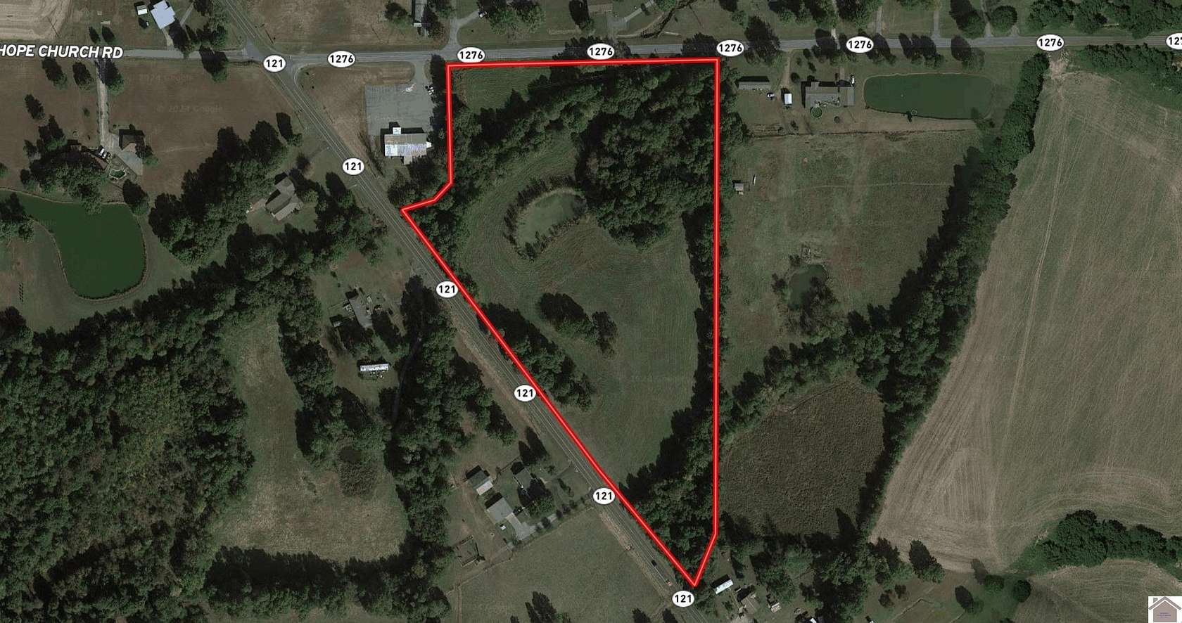 13.5 Acres of Land for Sale in Mayfield, Kentucky