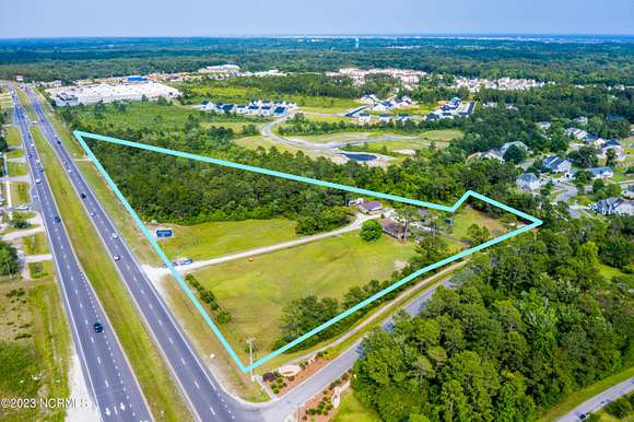 7 Acres of Improved Mixed-Use Land for Sale in Hampstead, North Carolina