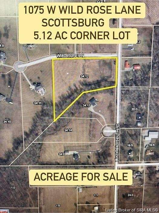 5.1 Acres of Residential Land for Sale in Scottsburg, Indiana