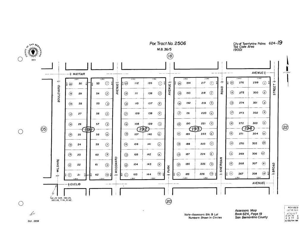 0.18 Acres of Residential Land for Sale in Twentynine Palms, California