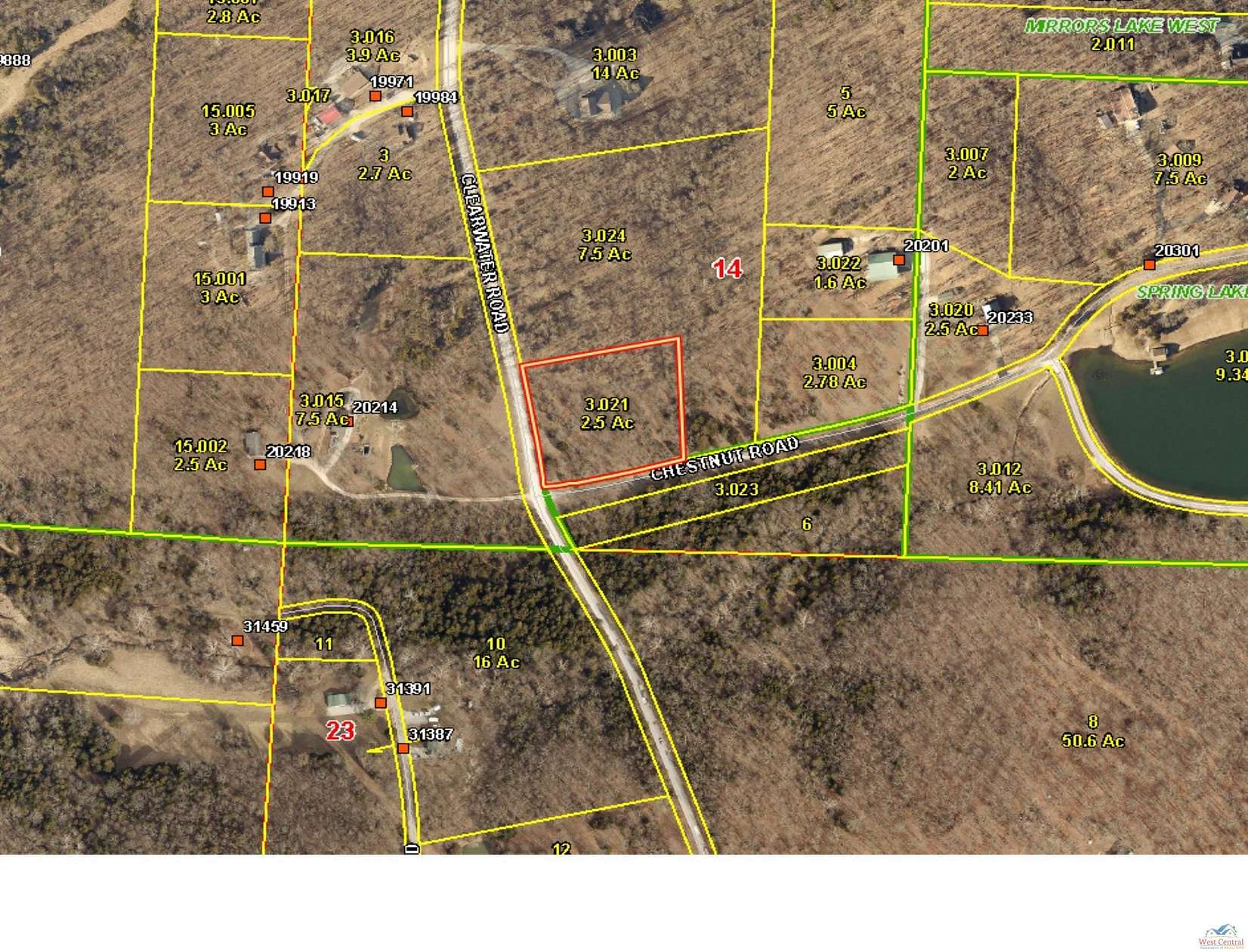 2.3 Acres of Residential Land for Sale in Warsaw, Missouri