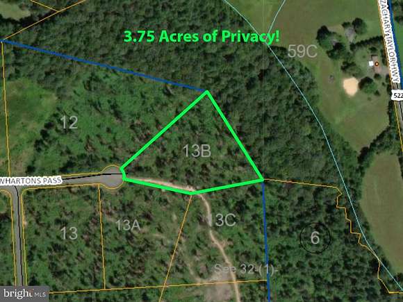 3.8 Acres of Residential Land for Sale in Unionville, Virginia