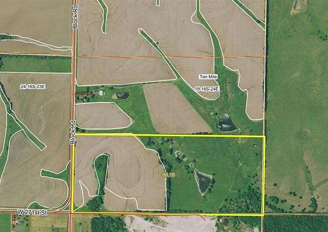 99.2 Acres of Agricultural Land for Sale in Paola, Kansas