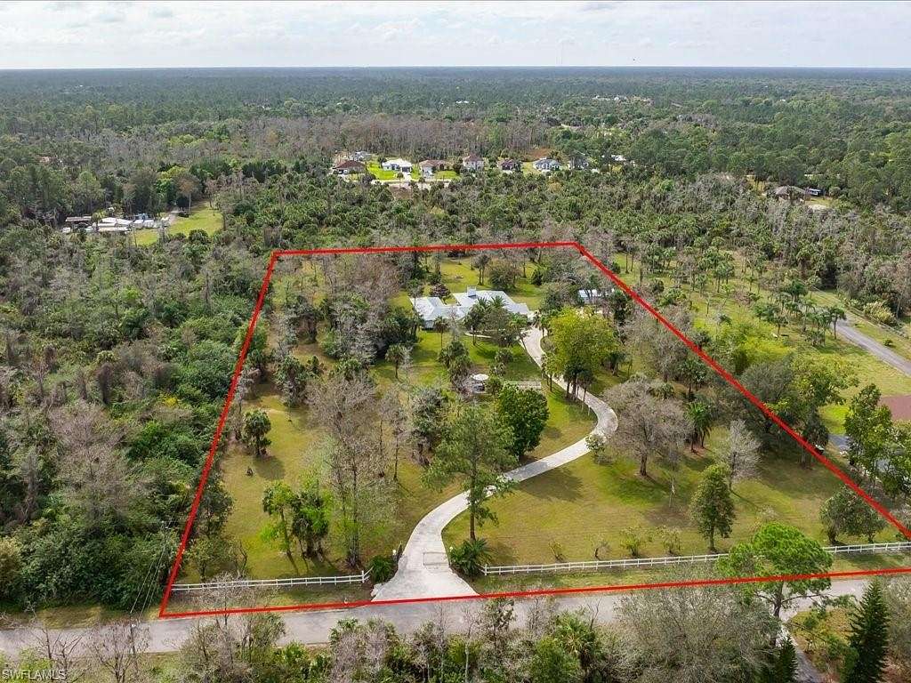 5 Acres of Residential Land with Home for Sale in Naples, Florida