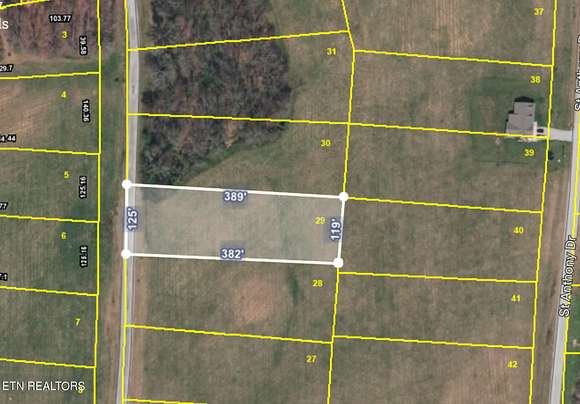 1.1 Acres of Residential Land for Sale in Jamestown, Tennessee