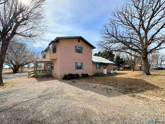 6.9 Acres of Land with Home for Sale in Roswell, New Mexico