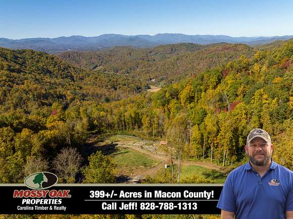 399 Acres of Recreational Land with Home for Sale in Franklin, North Carolina