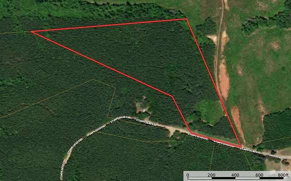 15.3 Acres of Recreational Land & Farm for Sale in Chase City, Virginia