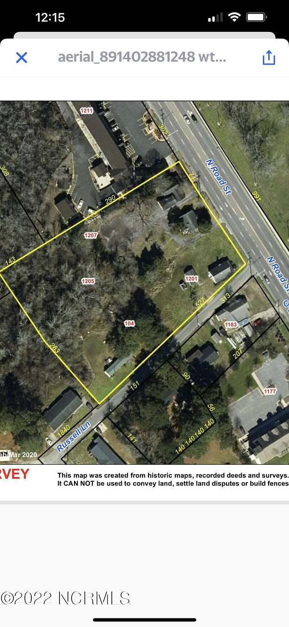 2.3 Acres of Commercial Land for Sale in Elizabeth City, North Carolina
