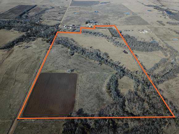 72 Acres of Recreational Land & Farm for Sale in Eureka, Kansas