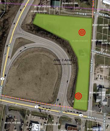 3.3 Acres of Commercial Land for Sale in Proctorville, Ohio