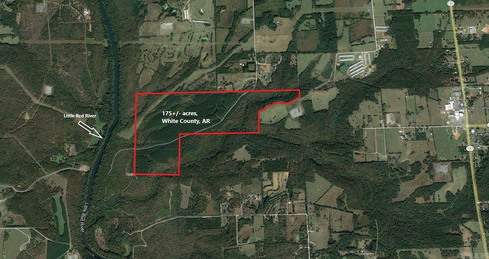 175 Acres of Land for Sale in Judsonia, Arkansas