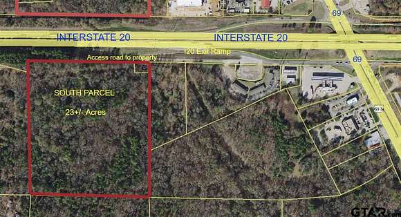 23 Acres of Commercial Land for Sale in Lindale, Texas