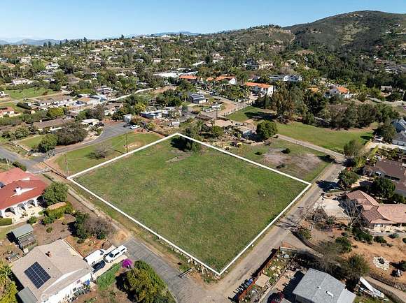 1.21 Acres of Residential Land for Sale in Vista, California