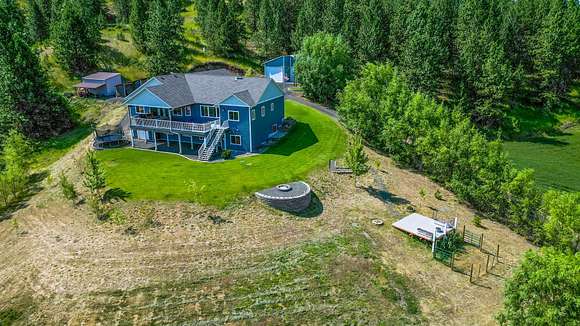 10 Acres of Residential Land with Home for Sale in Cheney, Washington