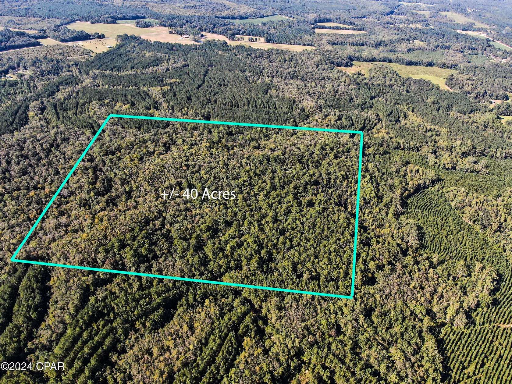 40 Acres of Recreational Land for Sale in Bonifay, Florida