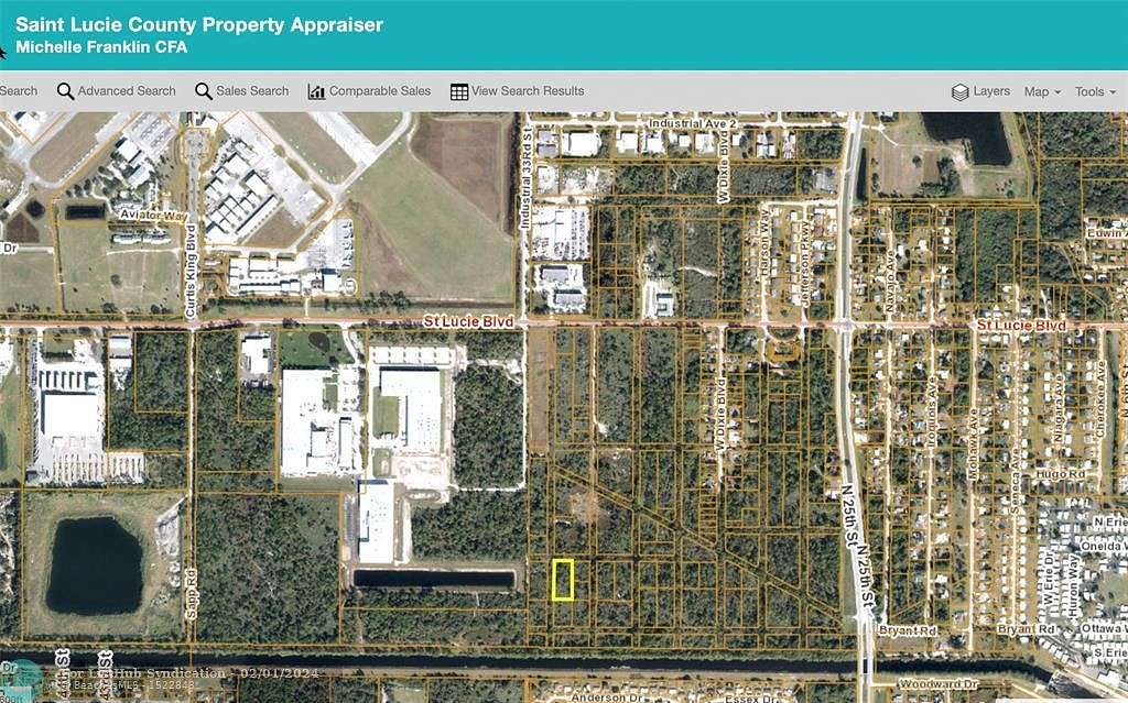 0.96 Acres of Commercial Land for Sale in Fort Pierce, Florida