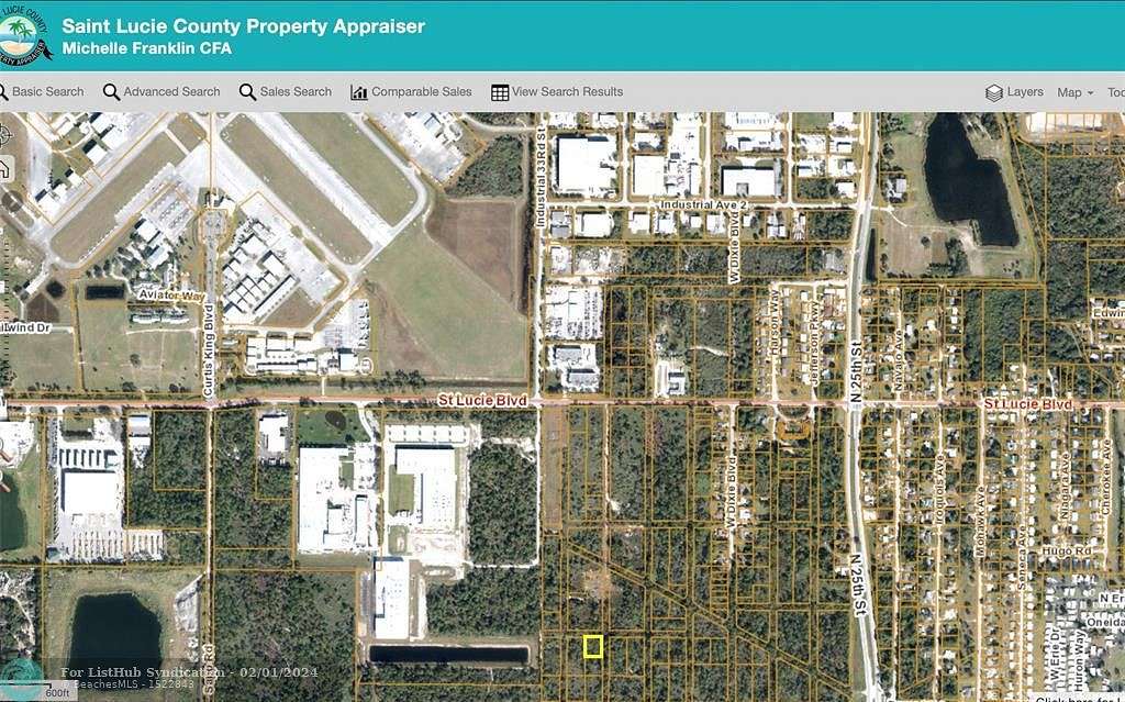 0.48 Acres of Commercial Land for Sale in Fort Pierce, Florida