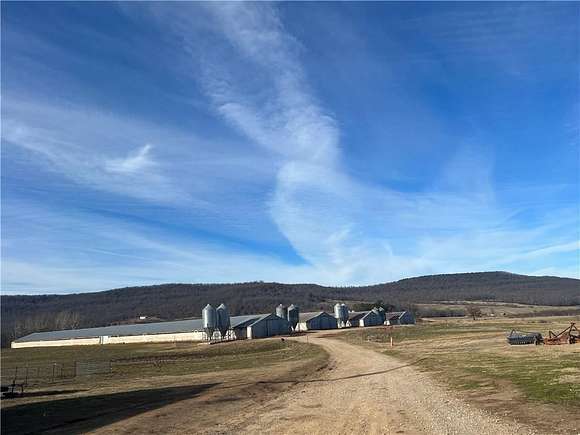 23.5 Acres of Agricultural Land with Home for Sale in Alpena, Arkansas