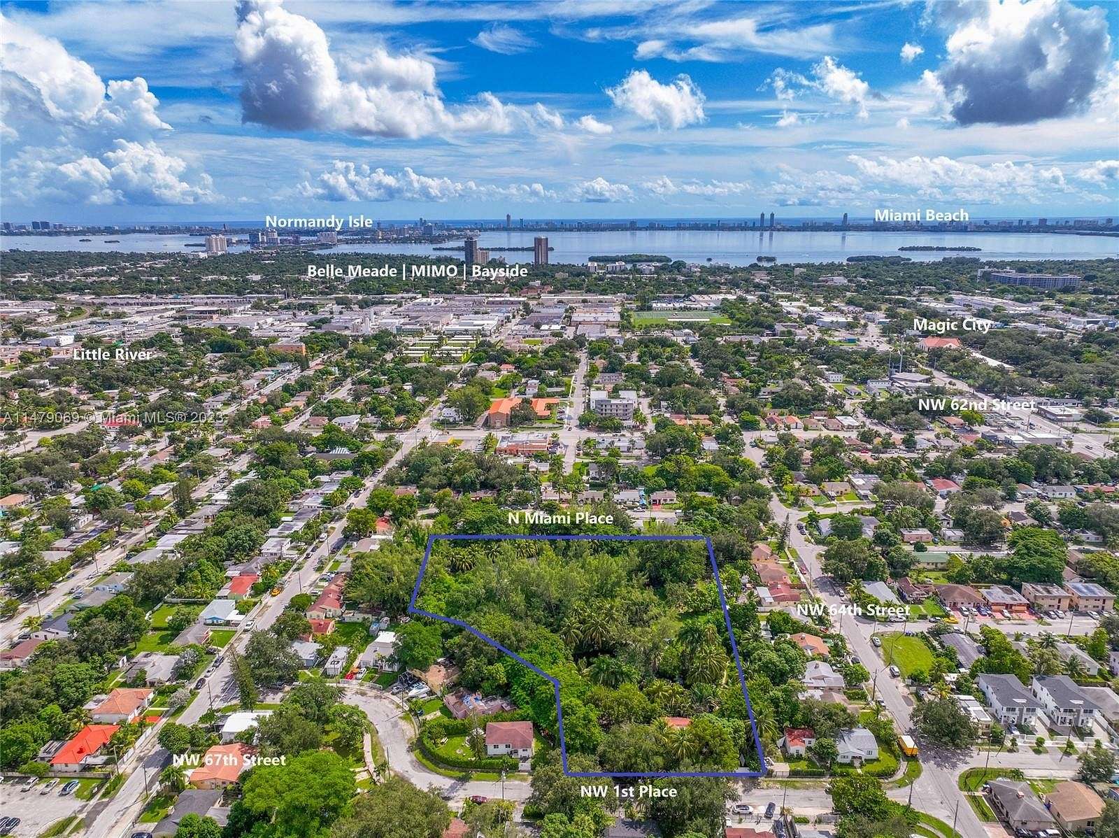 2.9 Acres of Residential Land for Lease in Miami, Florida