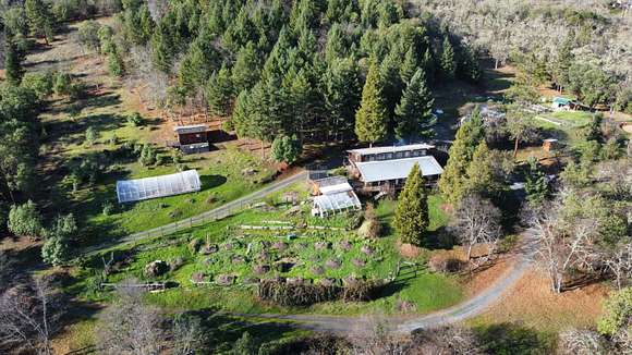 56.2 Acres of Recreational Land with Home for Sale in Grants Pass, Oregon