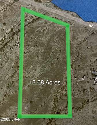 13.7 Acres of Land for Sale in Vicksburg, Arizona