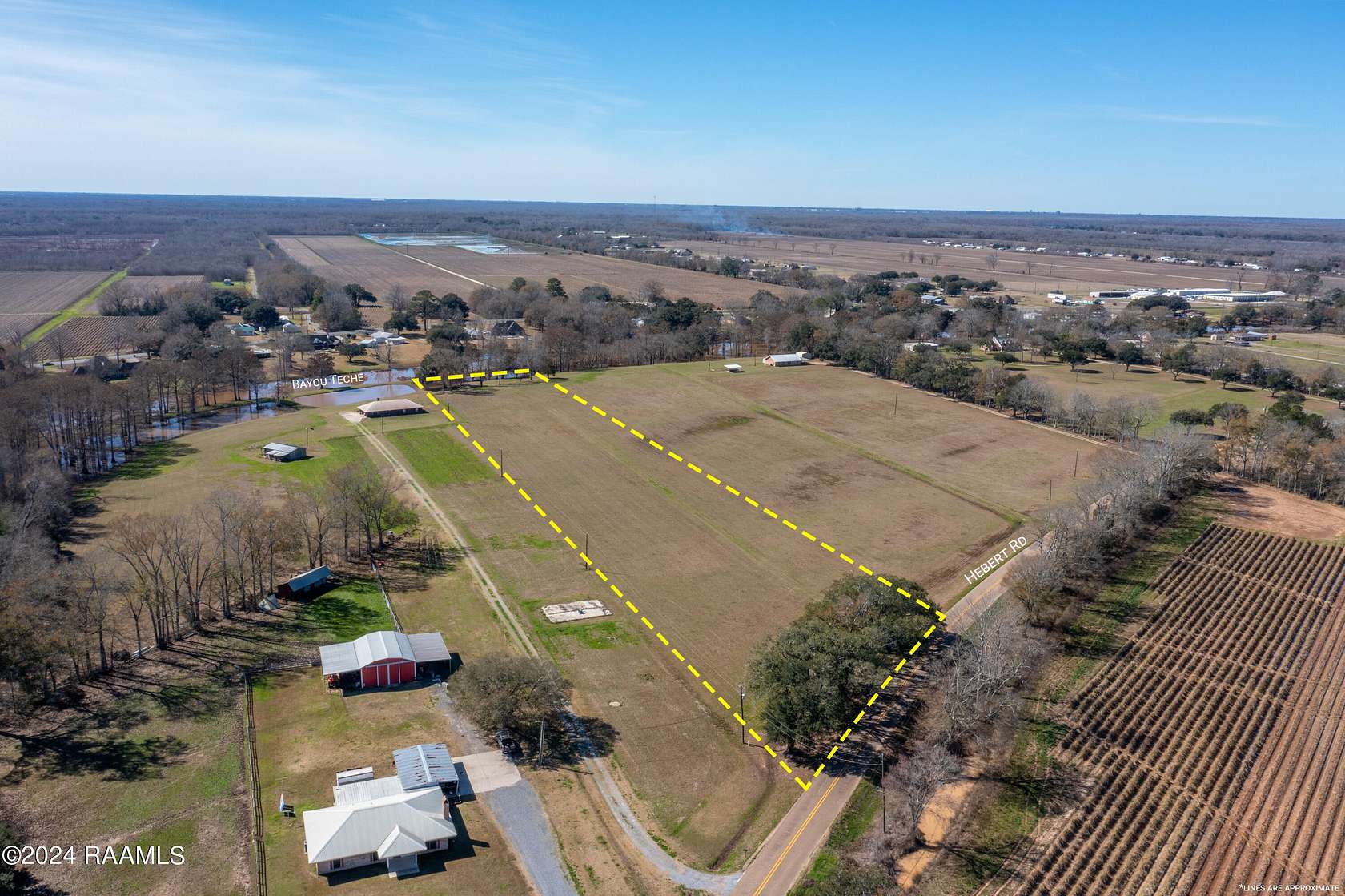 5.5 Acres of Residential Land for Sale in St. Martinville, Louisiana