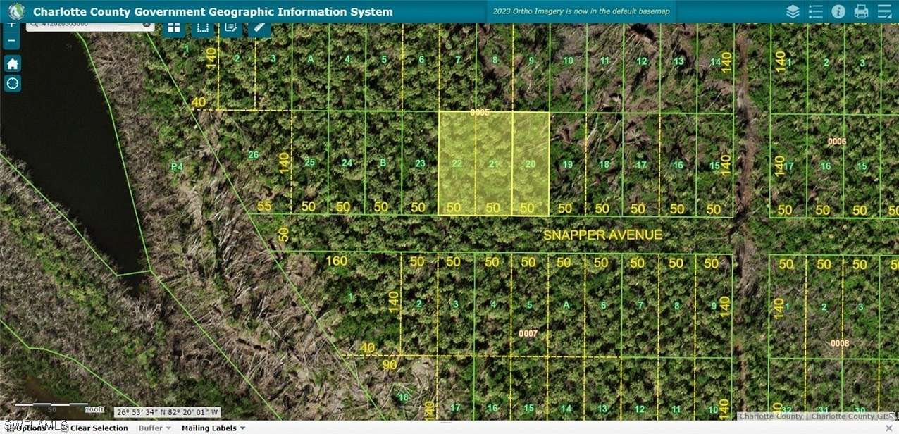 0.48 Acres of Residential Land for Sale in Placida, Florida