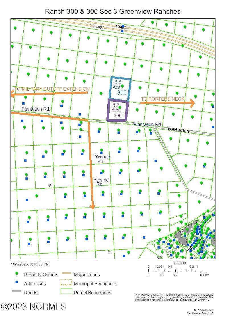 5.55 Acres of Mixed-Use Land for Sale in Wilmington, North Carolina