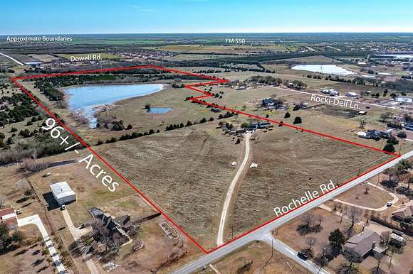 93.7 Acres of Land for Sale in Rockwall, Texas