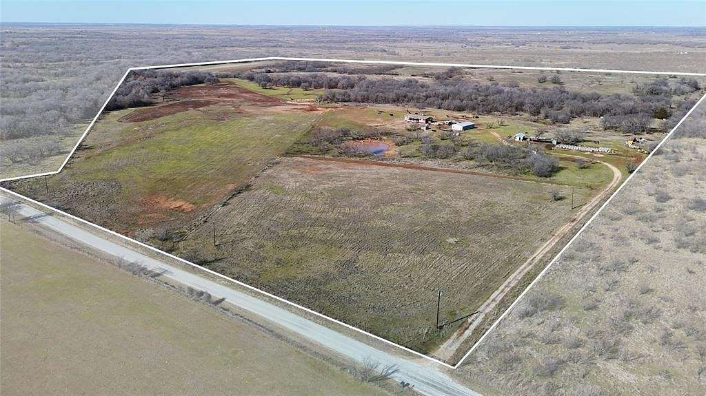 126 Acres of Land with Home for Sale in Nocona, Texas