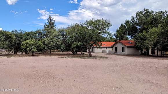 55.8 Acres of Agricultural Land with Home for Sale in Huachuca City, Arizona