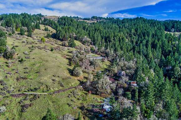 40 Acres of Agricultural Land with Home for Sale in Bridgeville, California