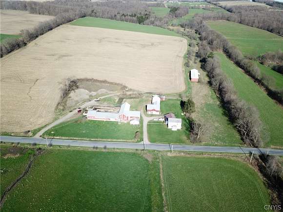 203 Acres of Agricultural Land with Home for Sale in Summerhill Town, New York