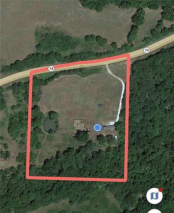 9 Acres of Residential Land with Home for Sale in Huntsville, Arkansas