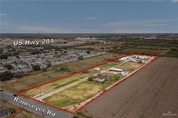9.8 Acres of Improved Land for Sale in Edinburg, Texas