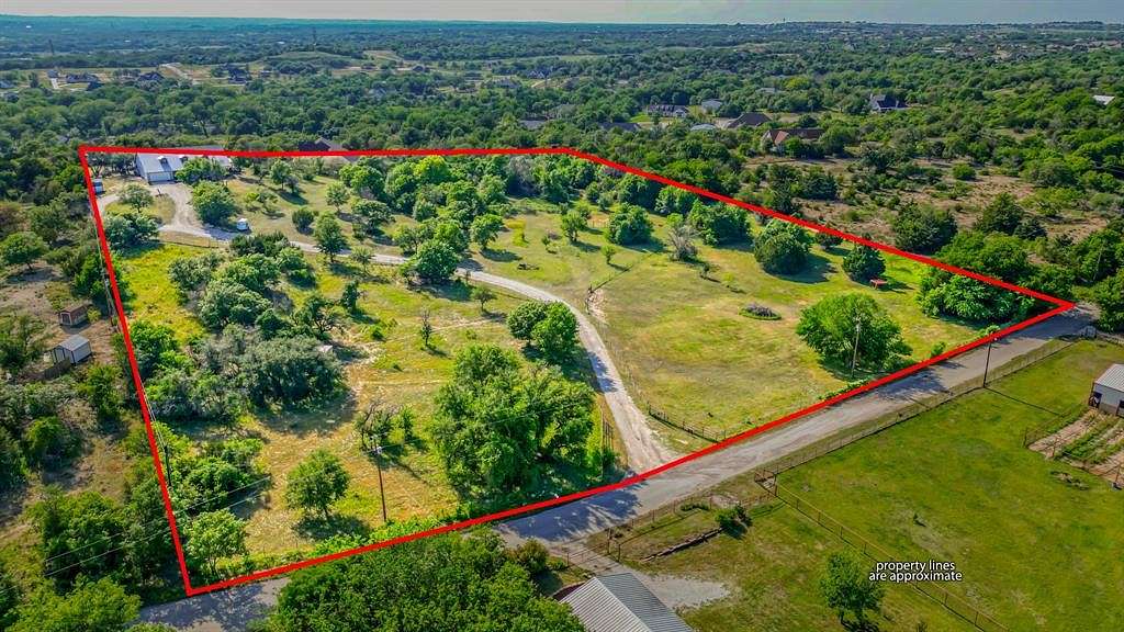 8.1 Acres of Land with Home for Sale in Azle, Texas