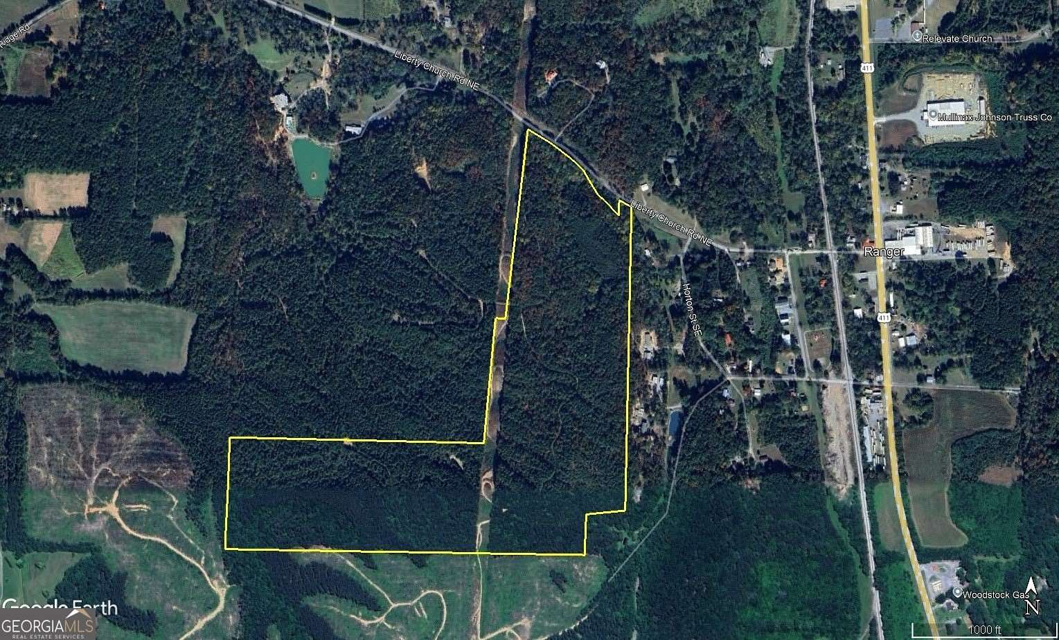 82.2 Acres of Recreational Land for Sale in Ranger, Georgia