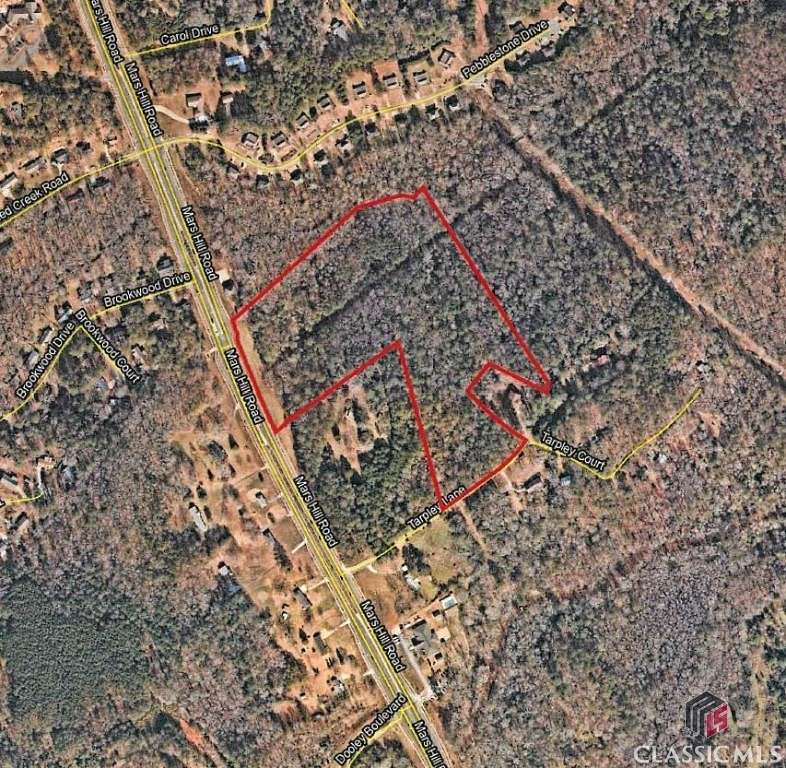 18.7 Acres of Land for Sale in Watkinsville, Georgia