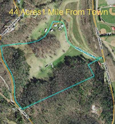 44 Acres of Mixed-Use Land for Sale in Franklin, North Carolina