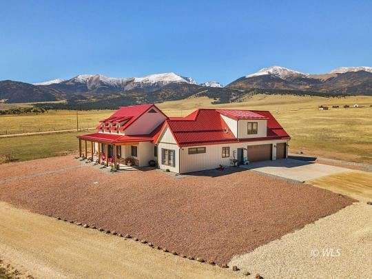 80.2 Acres of Agricultural Land with Home for Sale in Westcliffe, Colorado