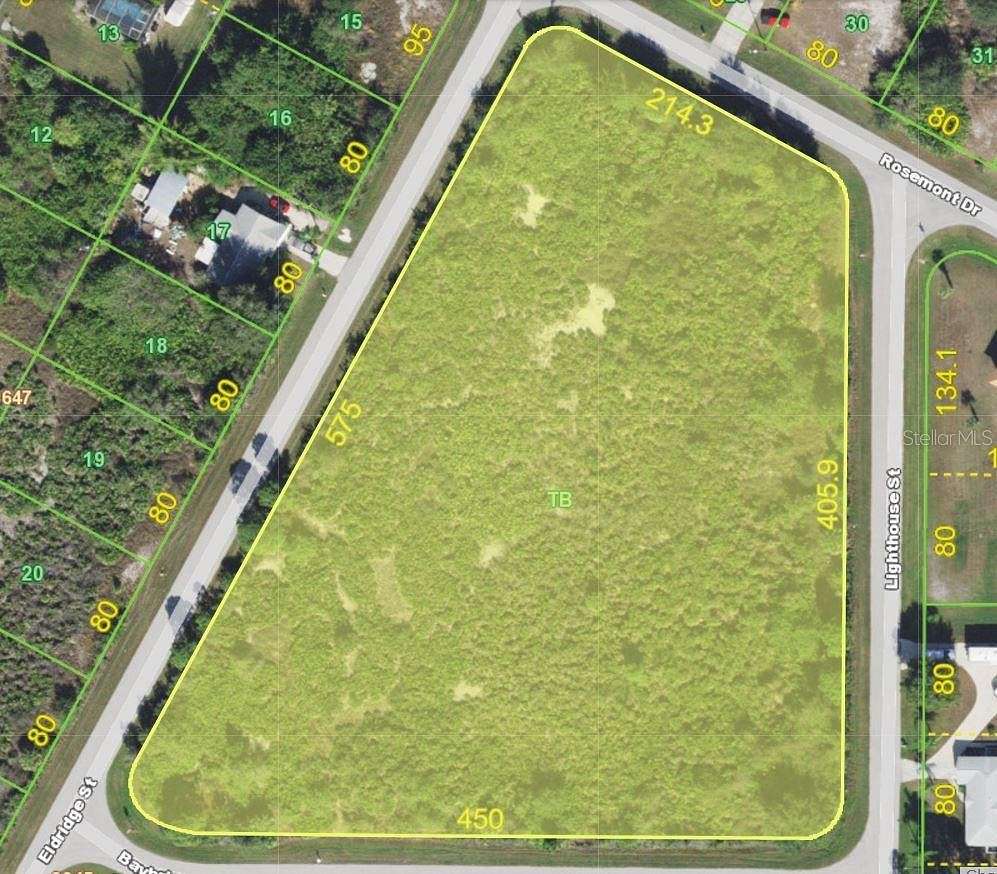 3.5 Acres of Residential Land for Sale in Englewood, Florida