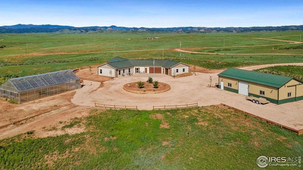 42.34 Acres of Land with Home for Sale in Livermore, Colorado