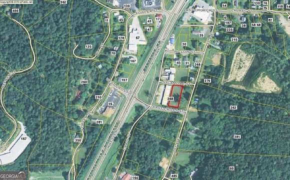 0.45 Acres of Commercial Land for Sale in East Ellijay, Georgia