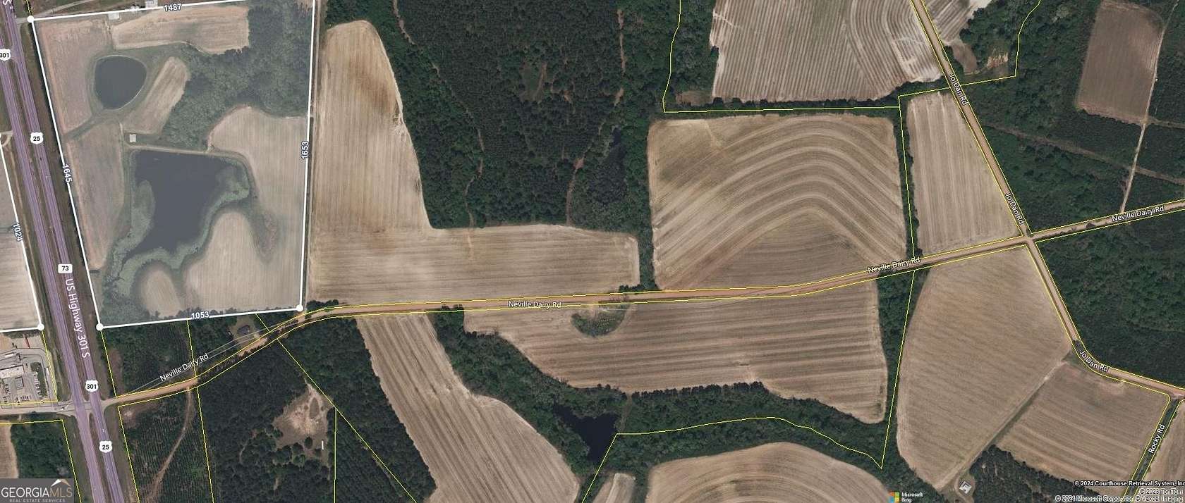 47.5 Acres of Commercial Land for Sale in Register, Georgia